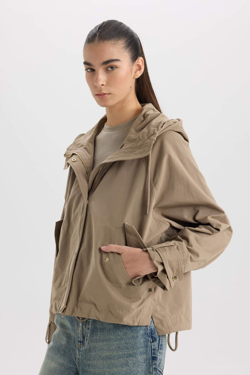 DeFacto Regular Fit Cotton Puffer Jacket - Image 3