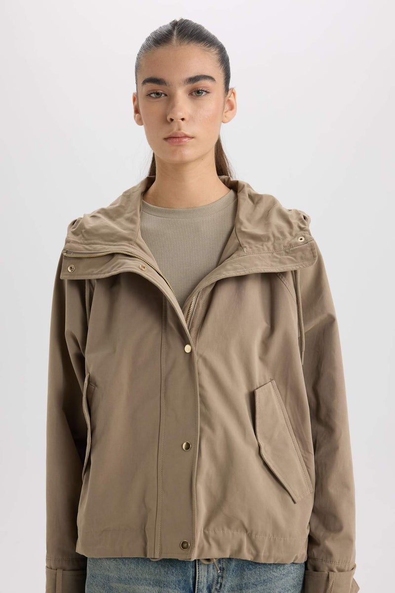 DeFacto Regular Fit Cotton Puffer Jacket - Image 4