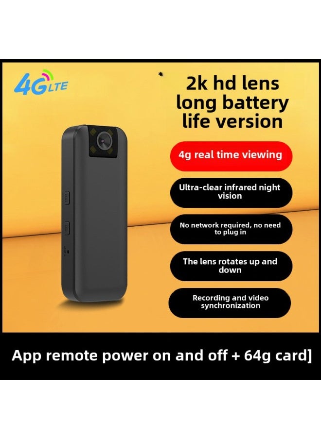 Generic Law Enforcement Recorder Recording Pen Tape Recording Integrated Wireless Camera Home Remote Motion Camera-Body Color:F9-4g Powerful Version 64g [no Need To Plug In + No Network Remote Monitoring + App Remote On And Off +  - Image 1