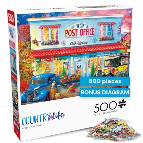 Buffalo Games Country Life Country Delivery 500 Piece Jigsaw Puzzle Multi - Image 1