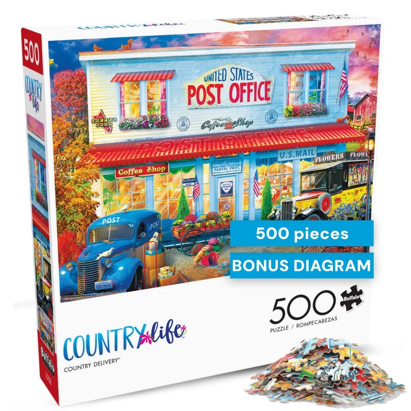 Buffalo Games Country Life Country Delivery 500 Piece Jigsaw Puzzle Multi - Image 4
