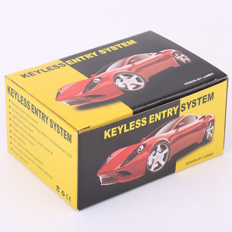 Universal Car Door Lock Keyless Entry System with Trunk Release Remote Central Control Box Kit - Image 4