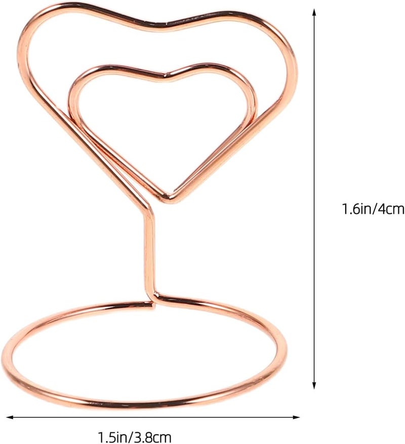 All-round unified build Toyvian Heart Shaped Place Card Holders Wire Photo Picture Stands 30pcs Multi-Color Memo Clips for Wedding Party Table Number Display and Centerpiece Decoration Local available supply Wide usage compatibility Growing sales Pre-sale confirmed stock This year new model Durability enhanced Repeated use friendly design Money saving choice Stable local goods source Designed for KSA market Simplified versatile design Designed to ease your life Recommended by Saudi locals Widely used design Ready varied options Fresh modern design All-round well-engineered practical build Gulf market trial optimized design Multi-demand compliant quality Trendy widespread design Temporary in stock Indoor & outdoor usable Reliable daily use design Fast warehouse picking - Image 2
