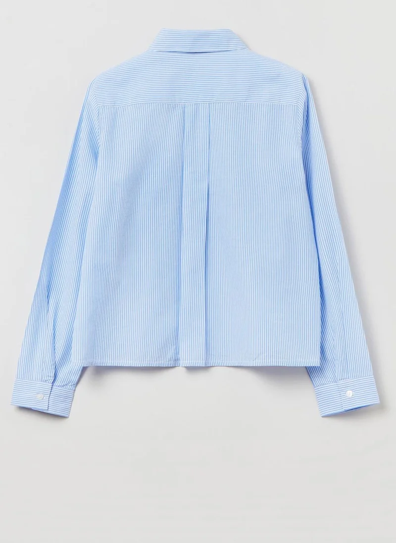 او في اس Youth Striped Shirt