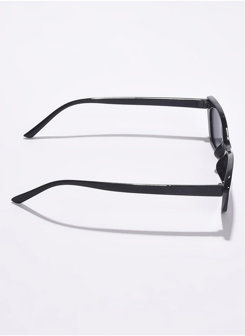 Haute Sauce Black Lens Black Cateye Sunglasses  - Image 5