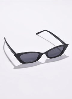 Haute Sauce Black Lens Black Cateye Sunglasses  - Image 1