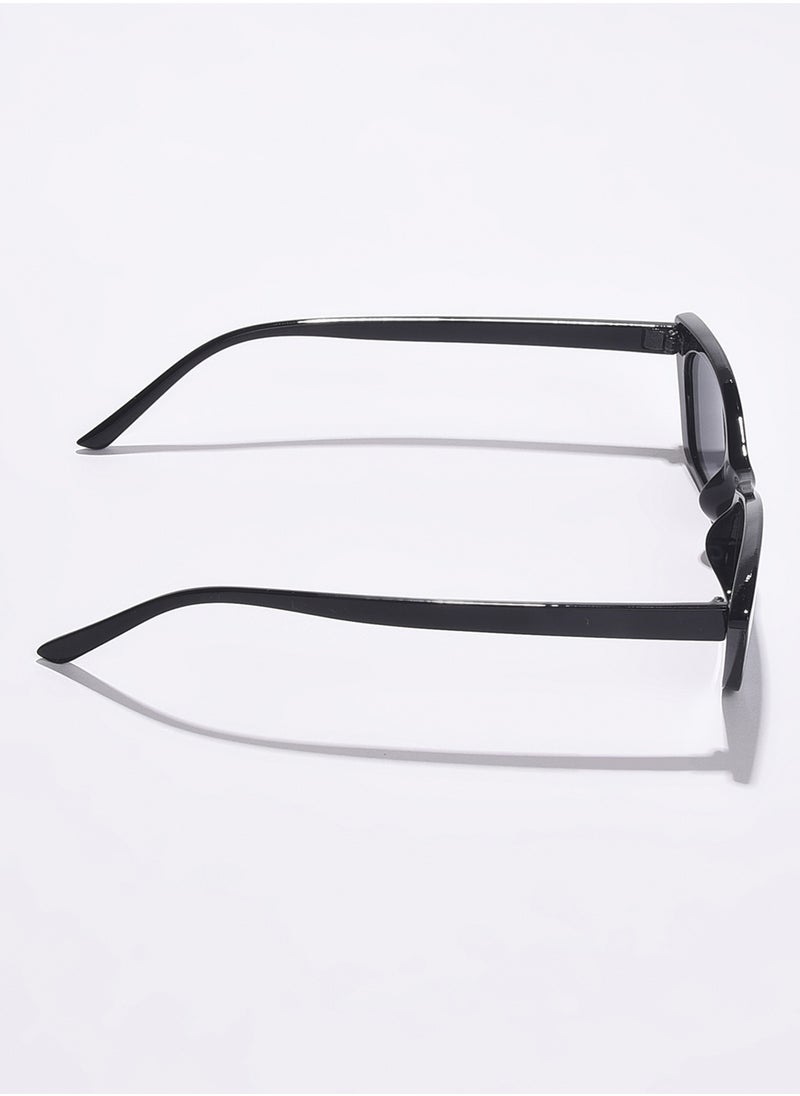 Haute Sauce Black Lens Black Cateye Sunglasses  - Image 5