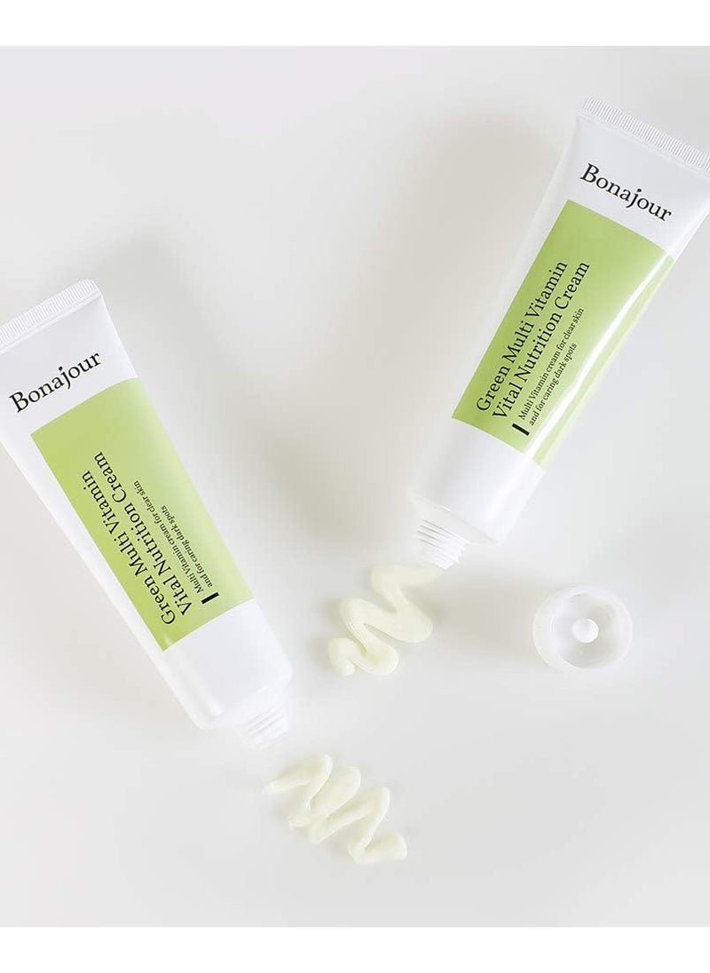 BONAJOUR - Green Multi Vitamin Vital Nutritional Cream - Image 1