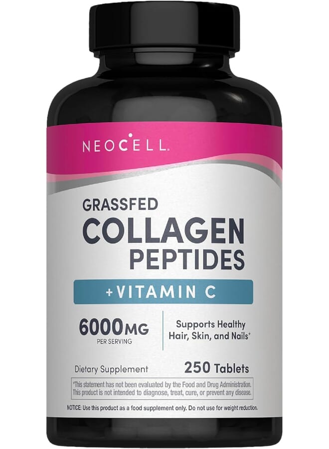 Super Collagen With Vitamin C, 250 Tablets