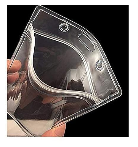 AccuPrints Pack of 2 Metal Badge Id Card Holders with Silicon Card Holder for Office Employee and Staff Retractable YOYO Badge Reel Steel and Black Lanyard for Id Cards - Image 3