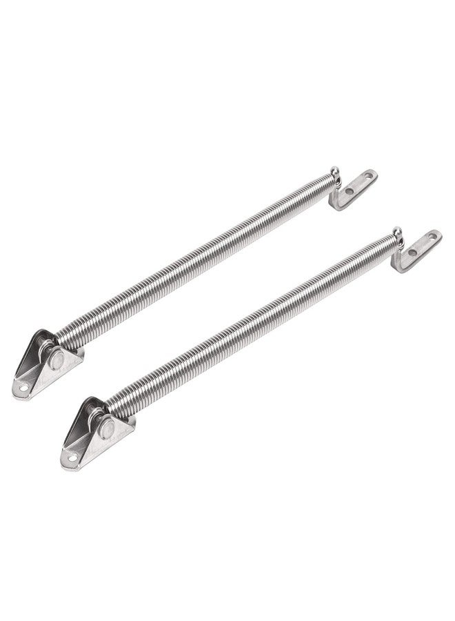 Acouto Boat Hatch Support Spring 8-1/4in 2pcs Hatch Lid Support Spring Adjuster 304 Stainless Steel Support Bar for Marine Yacht RV Door Lid - Image 1