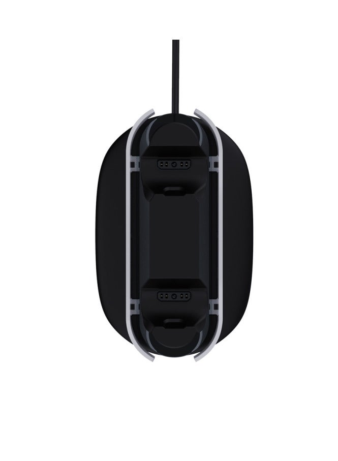 SPARKFOX SPARKFOX W20P508 Dual Charger With Contacts Wireless Handle Charger For PS5, Style: Charger+Data Cable  - Image 5
