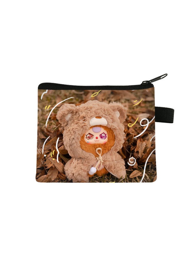 Three-year-old Children's Coin Purse, Short Portable Storage Key Card Holder, Cute Mini Wallet Hot