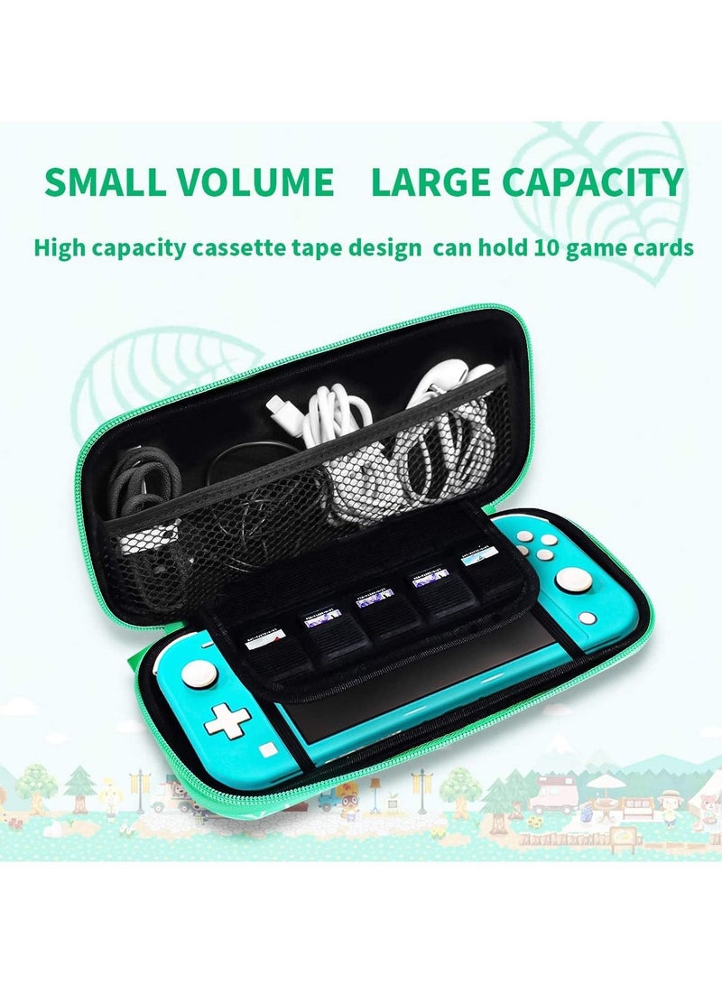 Captaintech Carrying Case for Switch Lite Waterproof Storage Protective Cover Case Pouch Bag for Switch Lite Console Accessories with 10 Game Cartridges - Image 4