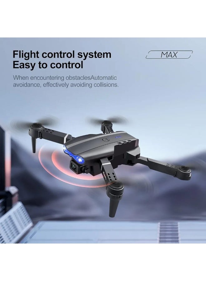 E88 Drone with Screen Controller, Altitude Hold, One Key Take Off/Landing, Active Obstacle Avoidance. with Black Outdoor Carrying Case - Image 3
