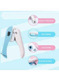 UCEC Handheld Hole Paper Punch Puncher For Craft Paper Tags Clothing Ticket Diy Scrapbook Tool, 1/4 Small Hole Puncher (2 Pack)  - Image 3