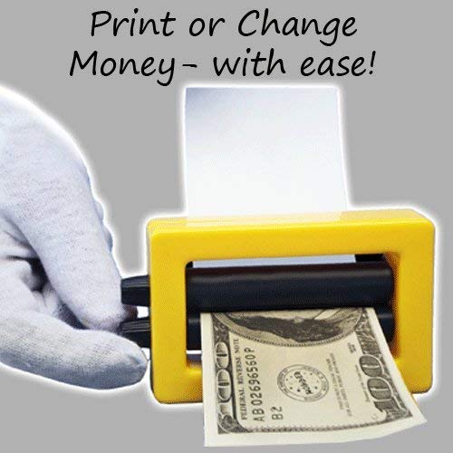 ANAB GIAB Modern Magician'S Money Maker Wonder Trick Printing Machine Gimmick Close Up Magic Printer Effect, Multicolor - Image 3