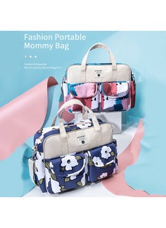 insular Insular Portable Diaper Bag, Handbag Mummy Bag, Travel Bag for Newborn Infant Necessities Supplements  - Image 4