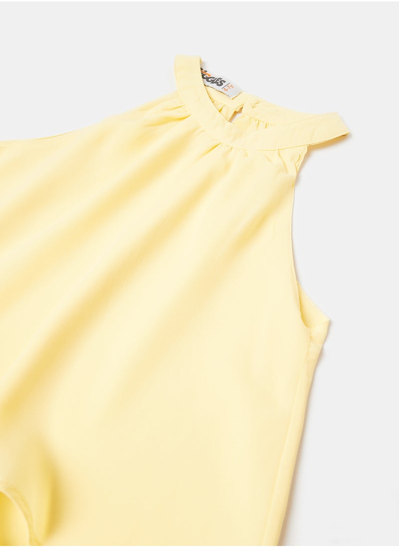 giggles - BLOUSE Yellow Kids Girls - Image 1