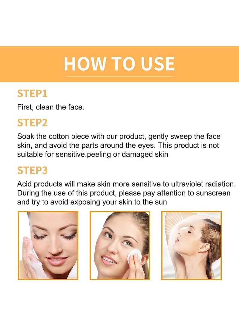 محلول تفتيح البشرة بحمض الجليكوليك 7% شفاف 240 مل - Image 2