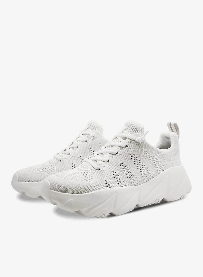 Duozoulu chalk white WindWing Lightweight Walking Sneaker  | Best Price UAE
