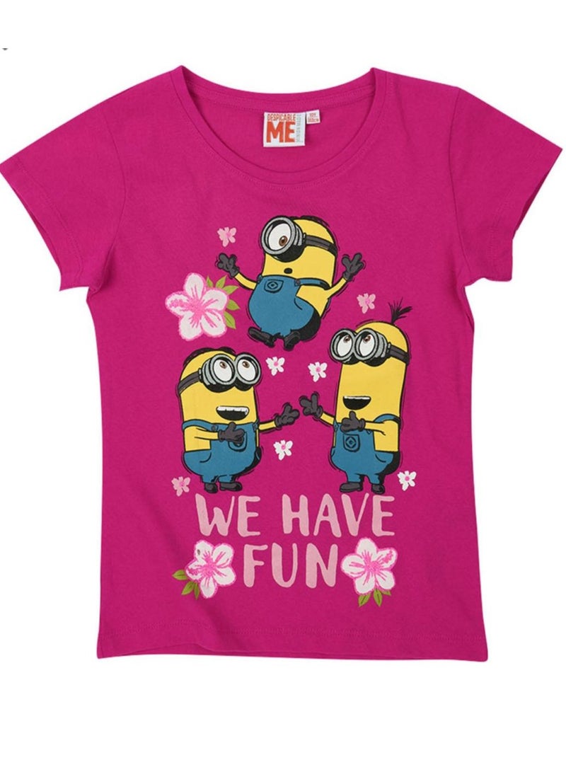 KIDS TV Minions Girl T-Shirt  - Image 1
