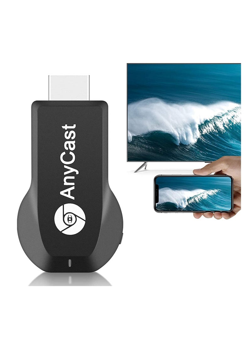 AnyCast - WiFi Display Dongle, 4K Wireless HDMI Display Adapter, 1080P Mobile Screen Mirroring Receiver Dongle to TV/Projector Receiver Compatible with Android Mac i-OS Windows - Image 1