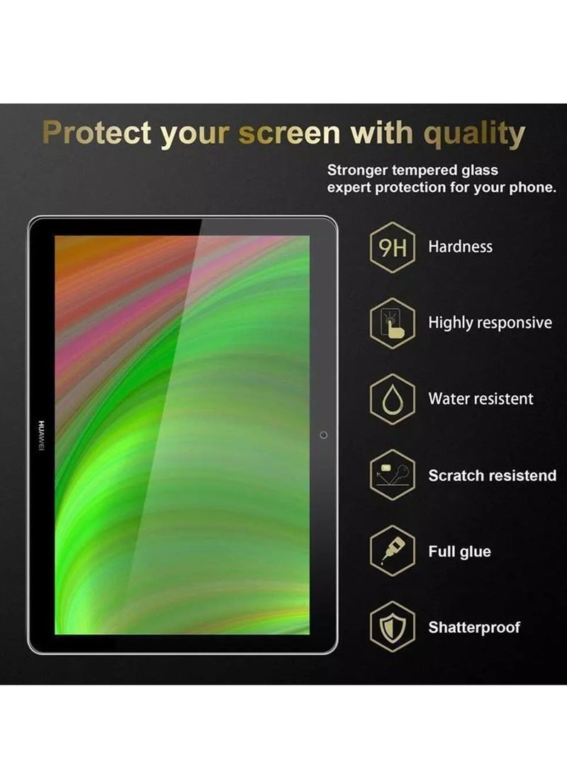 Tempered Glass Screen Protector For Huawei MediaPad T3 10  9.6 Inch - Image 3
