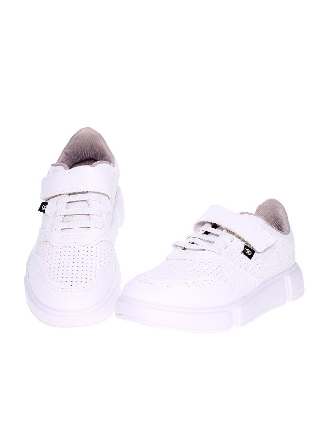 Molekinho Pre Teen Boys Sneakers White | Made In Brazil - Image 4