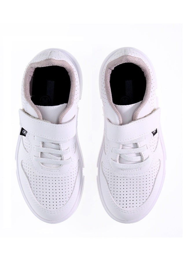 Molekinho Pre Teen Boys Sneakers White | Made In Brazil - Image 5
