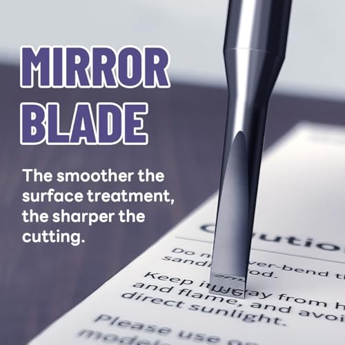 stedi Model Scriber Blades 2PCS,Tungsten steel Blades,1mm + 1.5mm Size,for Modeling Hobby,RG Scale Model, Engraved,Panel line,Resin,Scriber Replacement Blades. (1mm+1.5mm) - Image 5