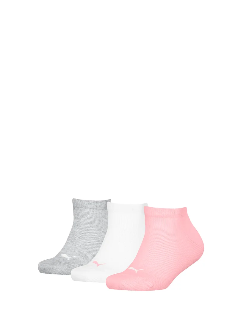 بوما Youth 3 Pack Plain Ankle Sneaker Socks