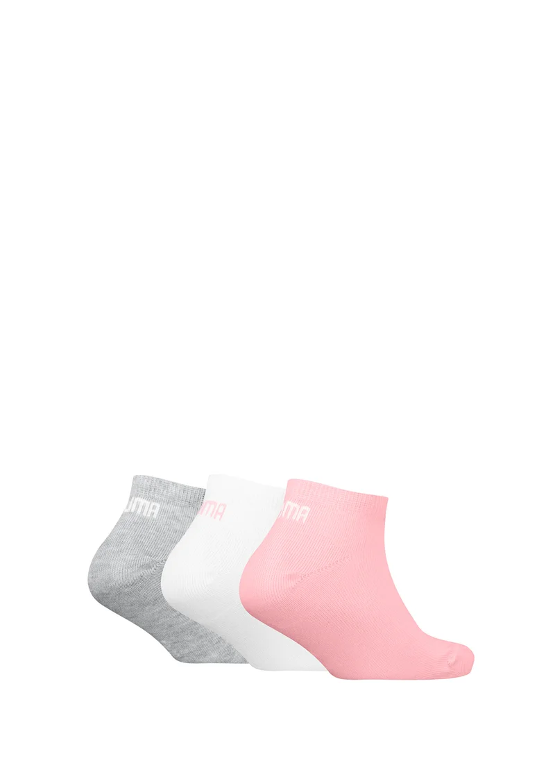 بوما Youth 3 Pack Plain Ankle Sneaker Socks