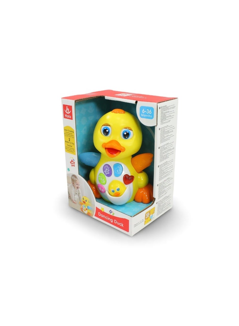 هولا لعبة البطة الراقصة من Hola Toys (مع أضواء وموسيقى) - Image 1