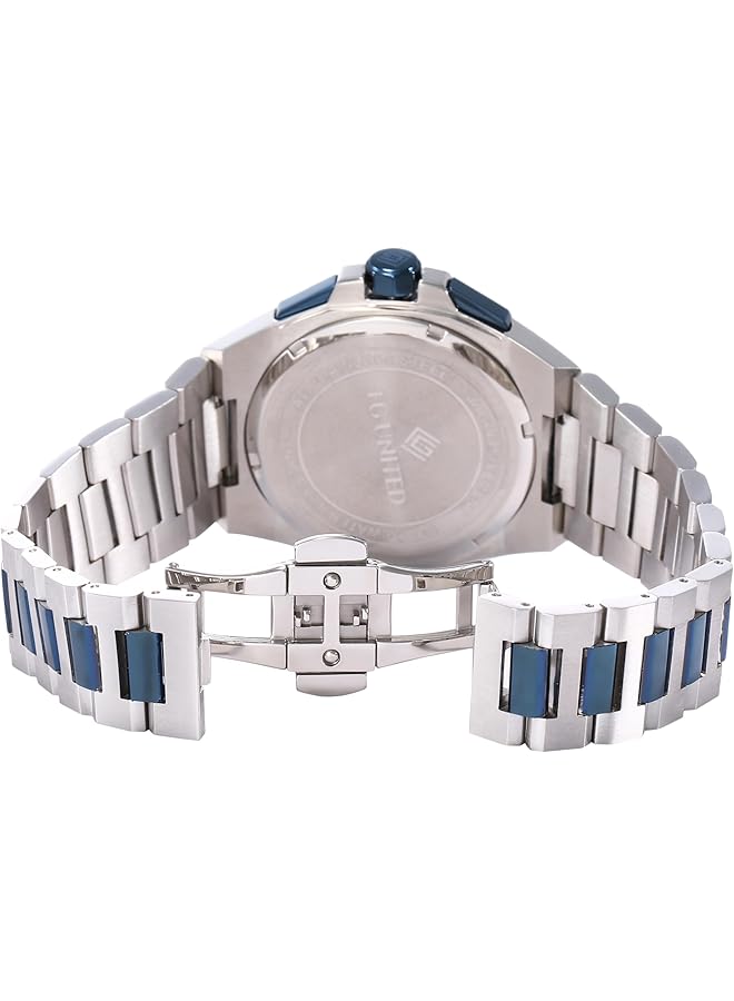 FG UNITED Primo Men Chronograph Stainless Steel Watch – Fg9006 - Image 5