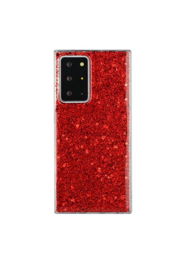 إيروريكس جراب لهاتف Samsung Galaxy Note20 Ultra مصنوع من مادة TPU الإيبوكسي اللامعة والترتر - Image 1