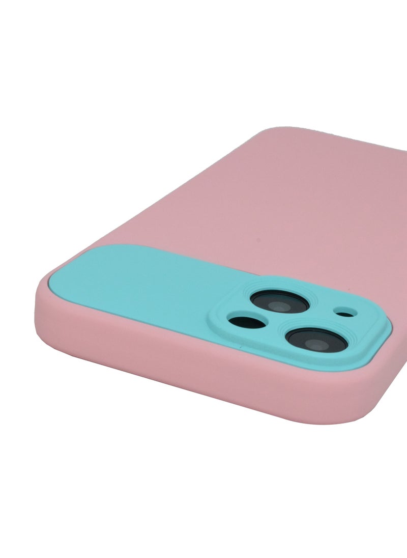 BORTONY - iPhone 14 Case Silicone Camera Protected Anti Scratch Cover With Microfiber Lining Compatible With iPhone 14 Cover 6.1 inch - Image 1