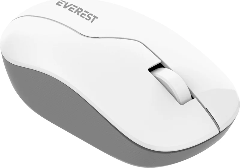 Everest SMW-973 USB White/gray 2.4ghz Wireless Mouse