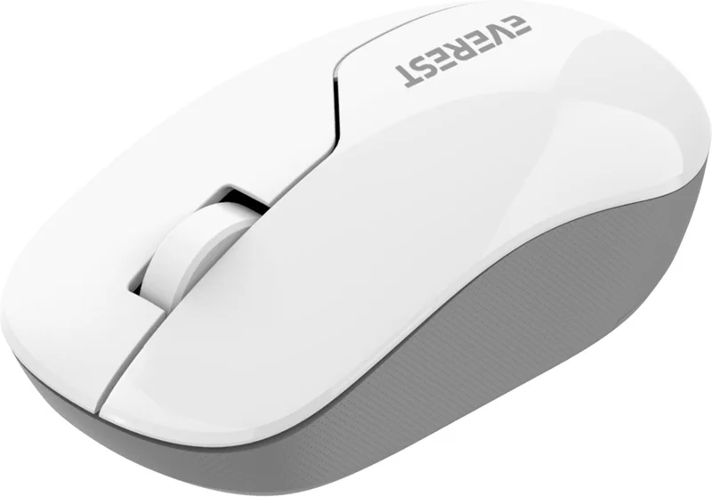 Everest SMW-973 USB White/gray 2.4ghz Wireless Mouse