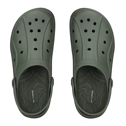 Campus Men's GC-4003 OLIVE Clogs - 9UK/India GC-4003 - Image 5
