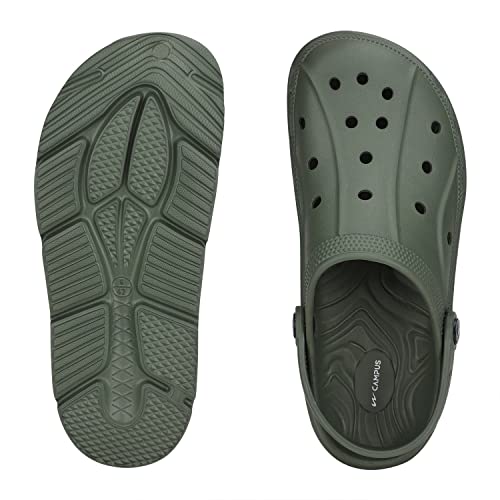 Campus Men's GC-4003 OLIVE Clogs - 9UK/India GC-4003 - Image 3