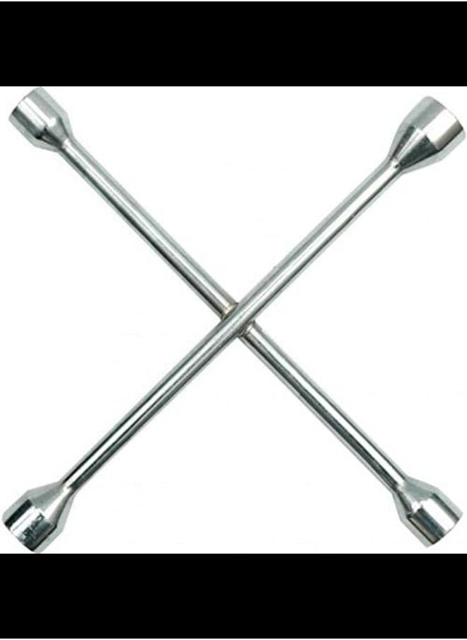 ABBASALI Auto Car Van Truck Tire Tyre Cross Lug 4 Way Nut Wrench  - Image 1