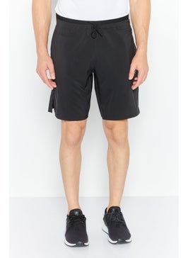 Reebok Men Sportswear Fit Brand Logo Strength Short, Black  - Image 1