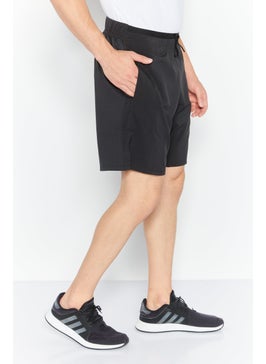 Reebok Men Sportswear Fit Brand Logo Strength Short, Black  - Image 3