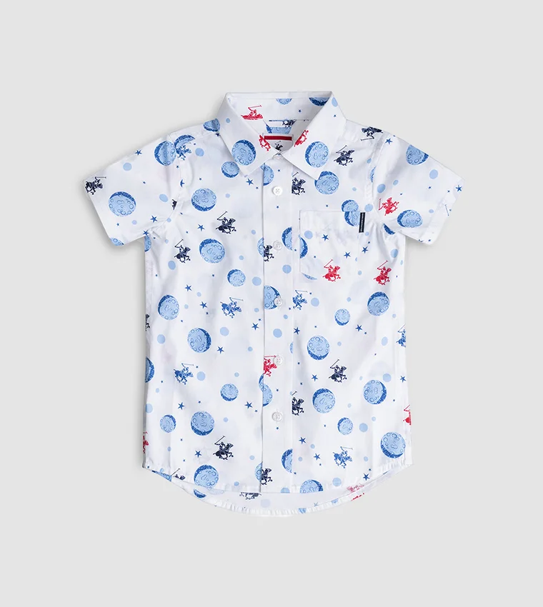 BEVERLY HILLS POLO CLUB Printed Shirt