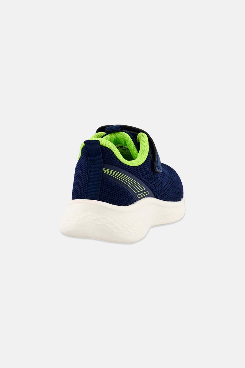 Mudd Toddlers Boy Velcro Closure Outdoor Shoes, Navy - Image 2