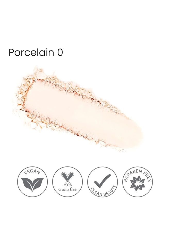 True + Luscious Sheer Halo Complexion Powder – Natural Matte Finish Foundation, Sheer to Medium Coverage – Clean, Vegan and Cruelty Free Powder Foundation – 0.32 oz – Porcelain - Image 4