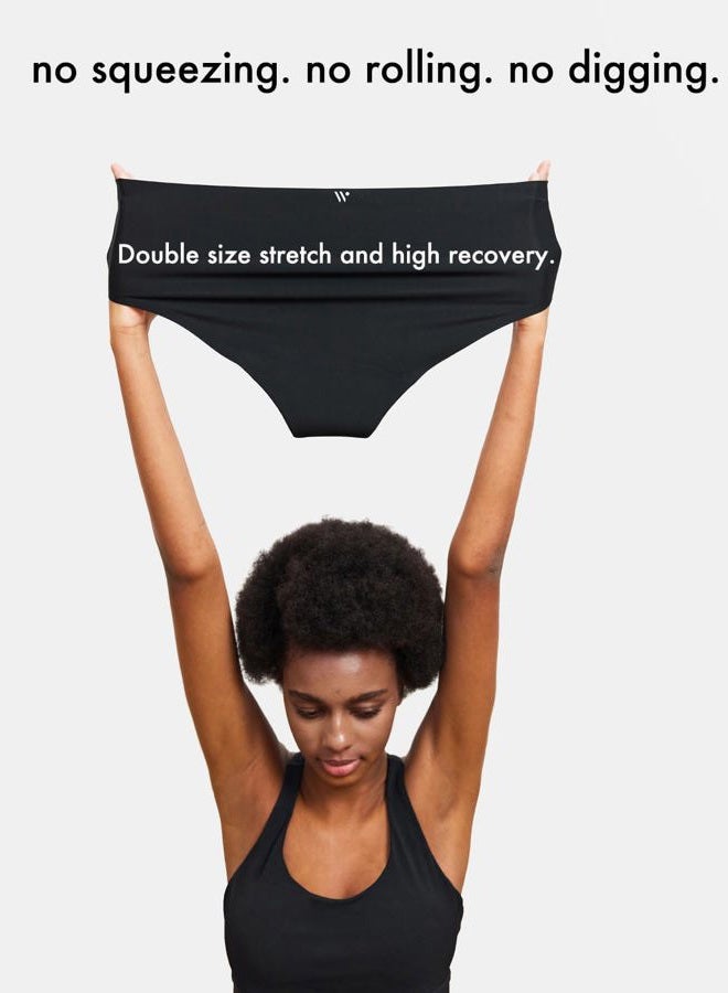 STRAWBERRY WEEKS LEAKPROOF2.0 Seamless Bikini Period Underwear for Women | Period Panties Holds 6 Tampons | Incontinence Leak Proof Underwear (L/XL,3-Beige) - Image 4