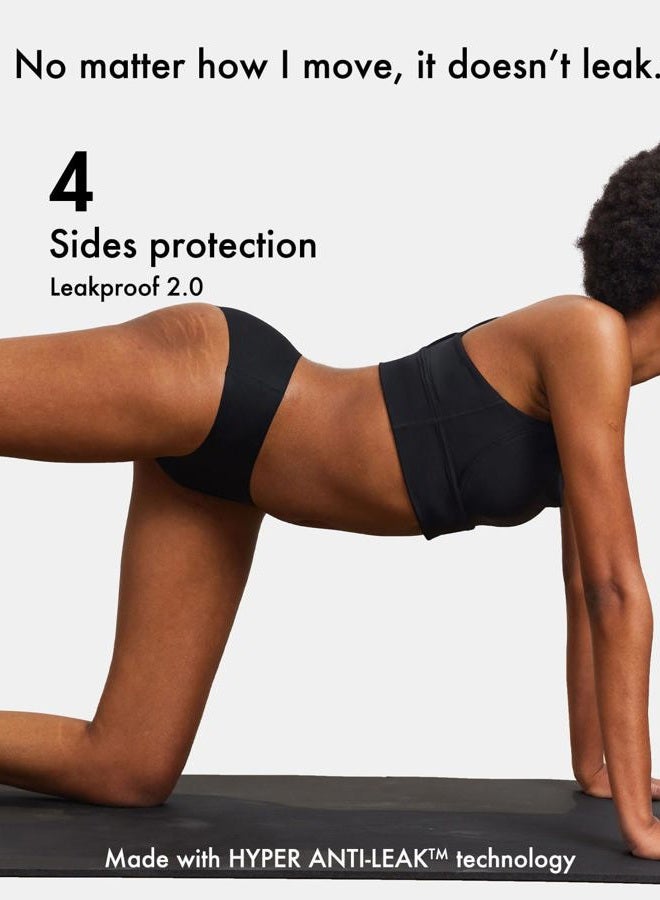 STRAWBERRY WEEKS LEAKPROOF2.0 Seamless Bikini Period Underwear for Women | Period Panties Holds 6 Tampons | Incontinence Leak Proof Underwear (L/XL,3-Beige) - Image 3
