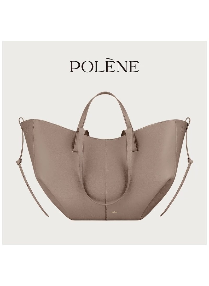 NIBEMINENT - Polene Wings Bag Poling Entote Bag Womens Niche Large Capacity Bag Commuter Shoulder Bag All-match Handbag - Image 1